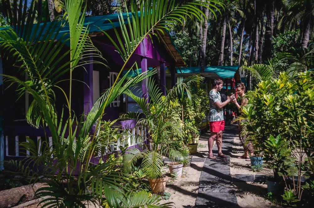 Secret Beach Bungalows, Palolem Exteriér fotografie